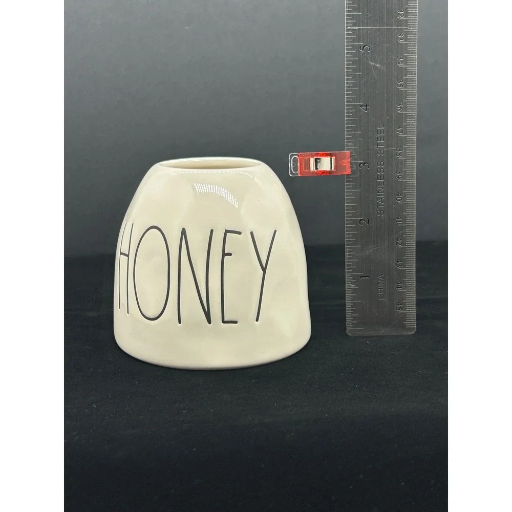 Rae Dunn Honey Jar Artisan Collection by Magenta Cream Ceramic Farmhouse Decor